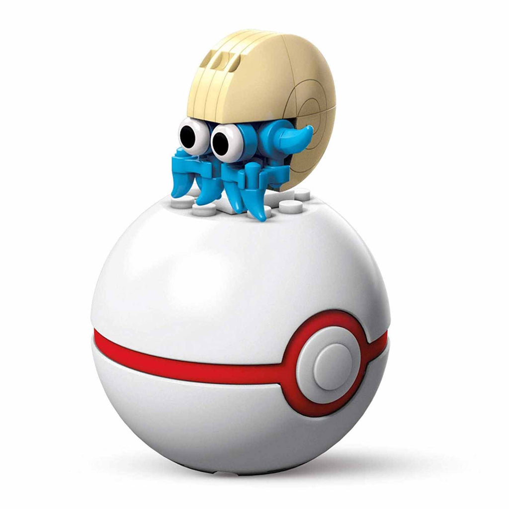 Pokemon Omanyte Poke Ball Building Set