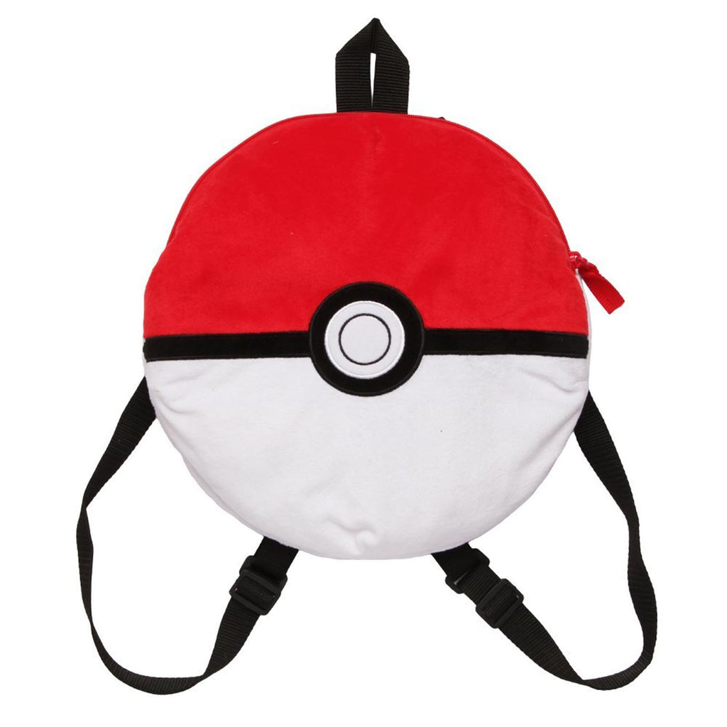 Pokemon Pokeball Plush Backpack