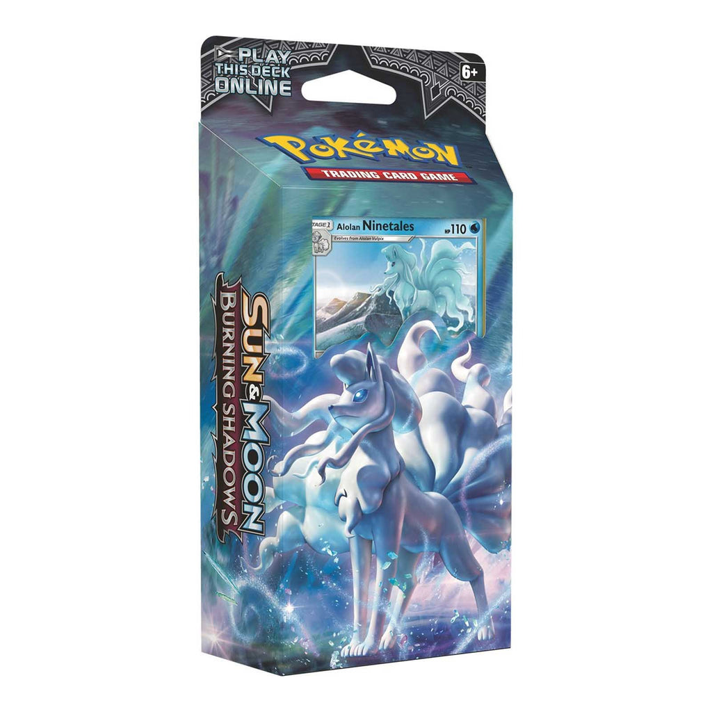 Pokemon Sun And Moon Burning Shadows Luminous Frost Theme Deck