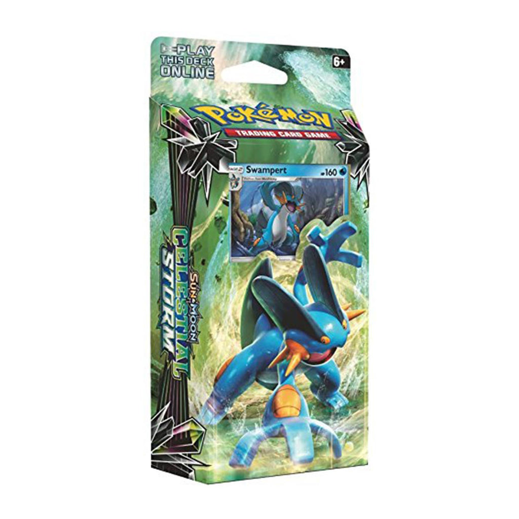 Pokemon Sun And Moon Celestial Storm Theme Deck Hydro Fury