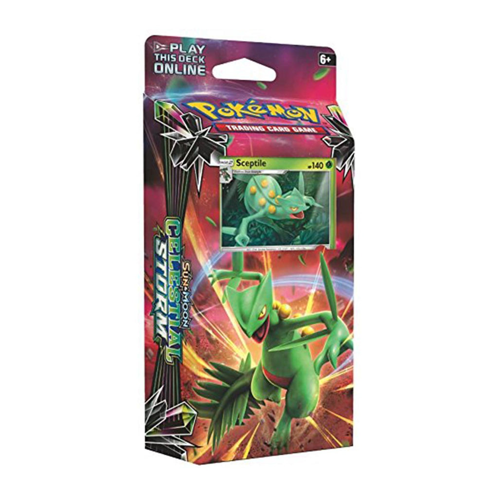 Pokemon Sun And Moon Celestial Storm Theme Deck Leaf Charge