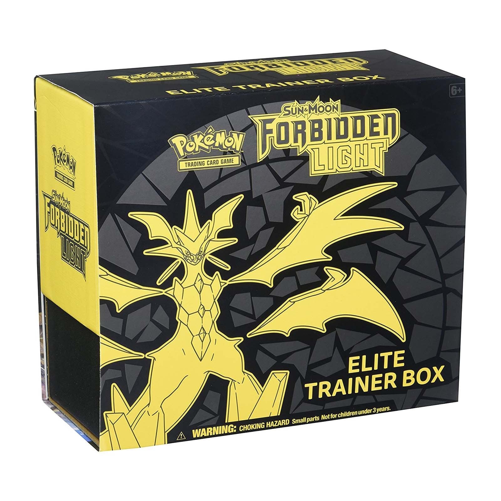 Pokemon Sun And Moon Forbidden Light Elite Trainer Box | Radar Toys