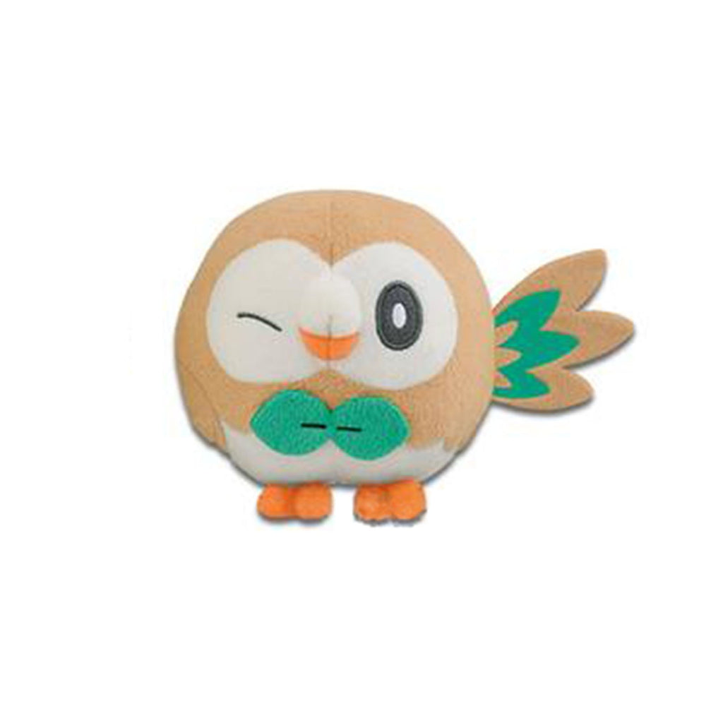 Pokemon Waving Rowlet 5 Inch Plush Figure