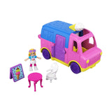 Polly Pocket Pollyville Ice Cream Truck Figure Set - Radar Toys