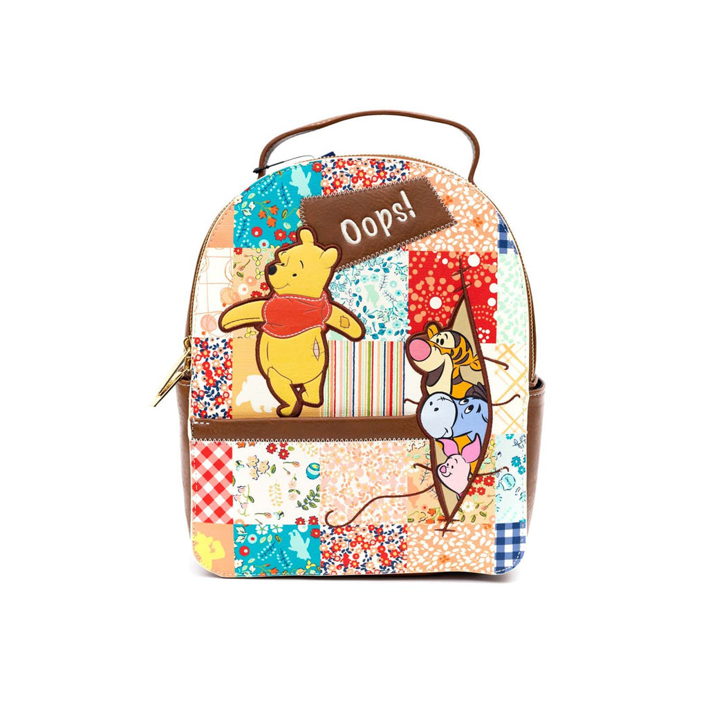 Winnie The Pooh Patchwork Mini Backpack - Radar Toys