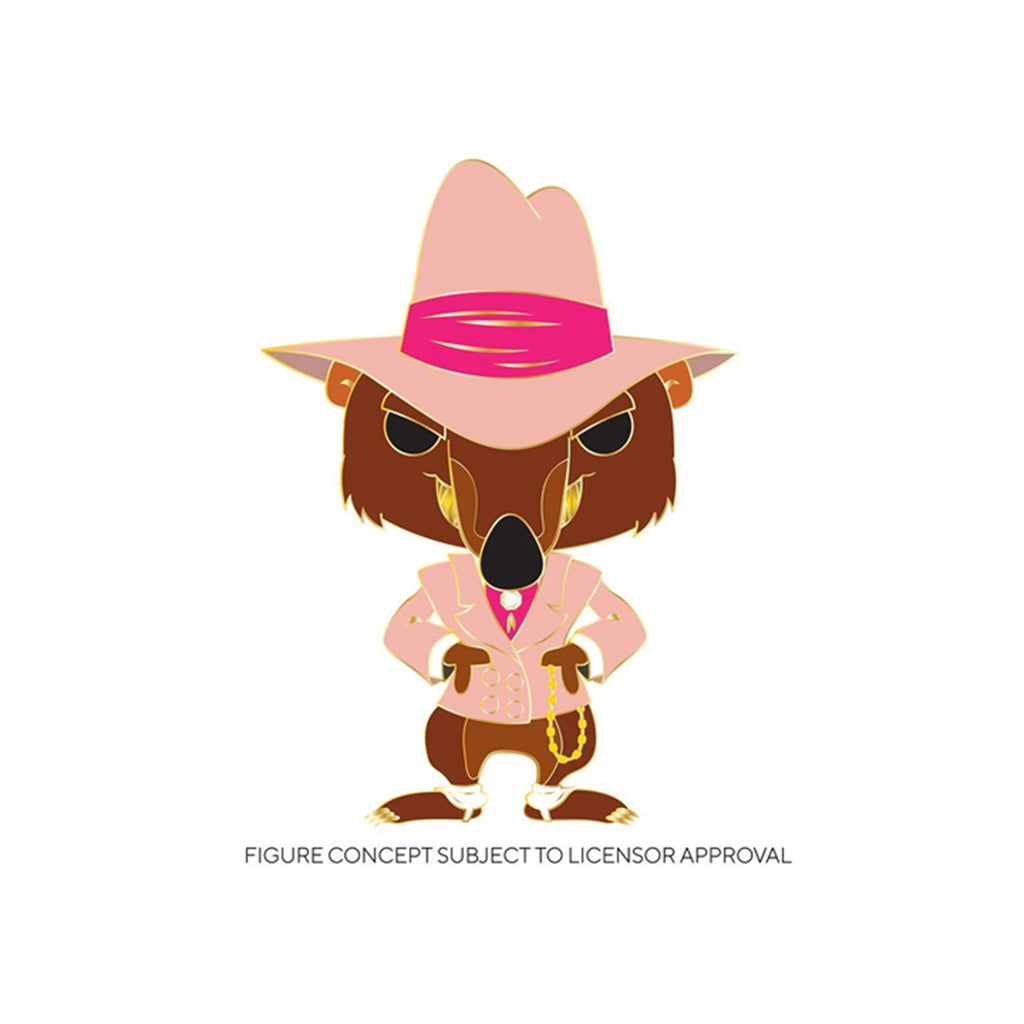 Funko Pop Pin Who Framed Roger Rabbit Smarty Weasel Figure