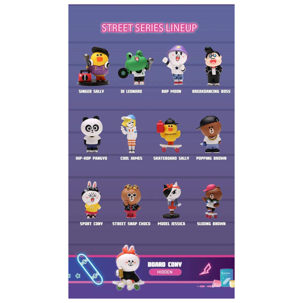 Popmart Line Friends Street Series Blind Box Mini Figure