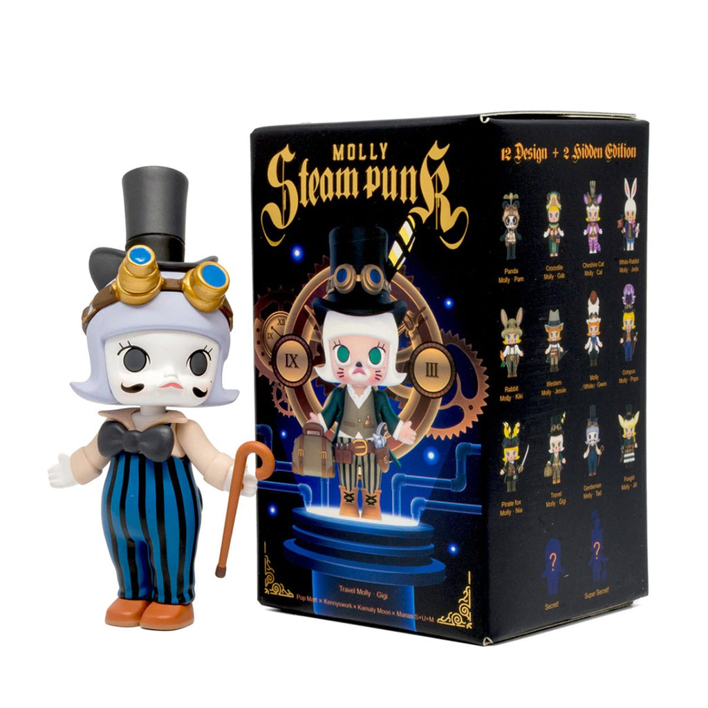 Popmart Molly Steam Punk Blind Box Mini Figure