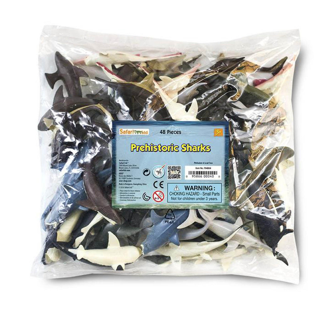 Prehistoric Sharks Bulk Bag Figures Safari Ltd