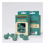 Q-Workshop Pathfinders Agents Of Edgewatch 7 Piece Dice Set - Radar Toys