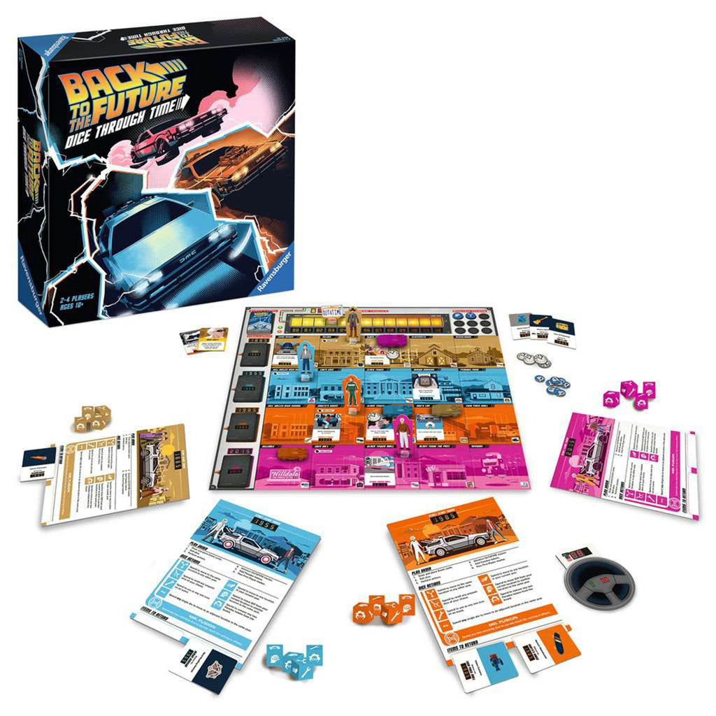 Ravensburger Back To The Future Dice Through Time Game