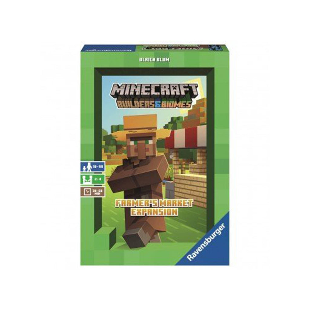 Ravensburger Minecraft Builders And Biomes Farmer's Market Expansion - Radar Toys