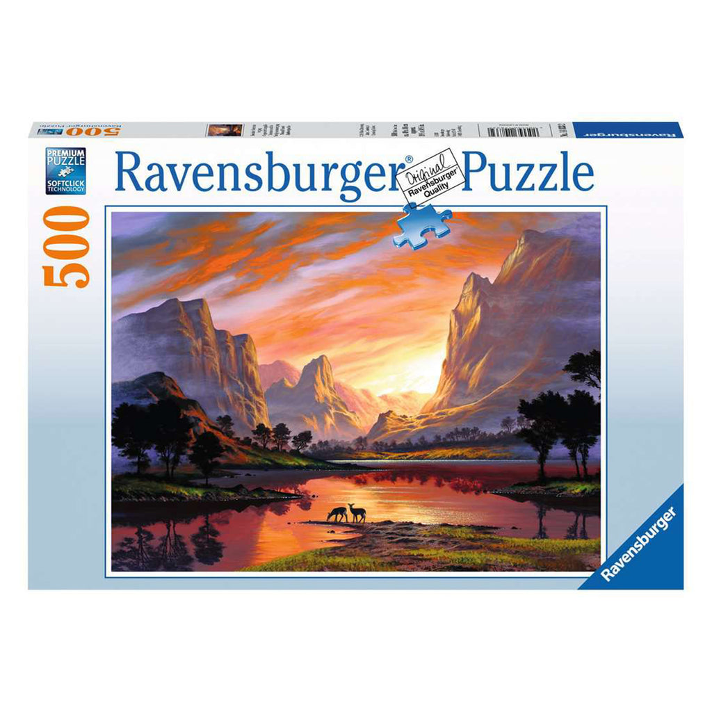 Ravensburger Tranquil Sunset 500 Piece Puzzle