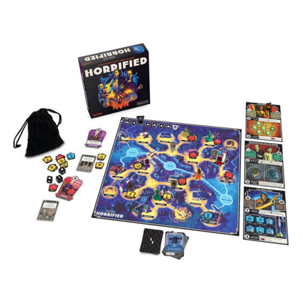 Ravensburger Universal Studios Monsters Horrified Board Game - Radar Toys