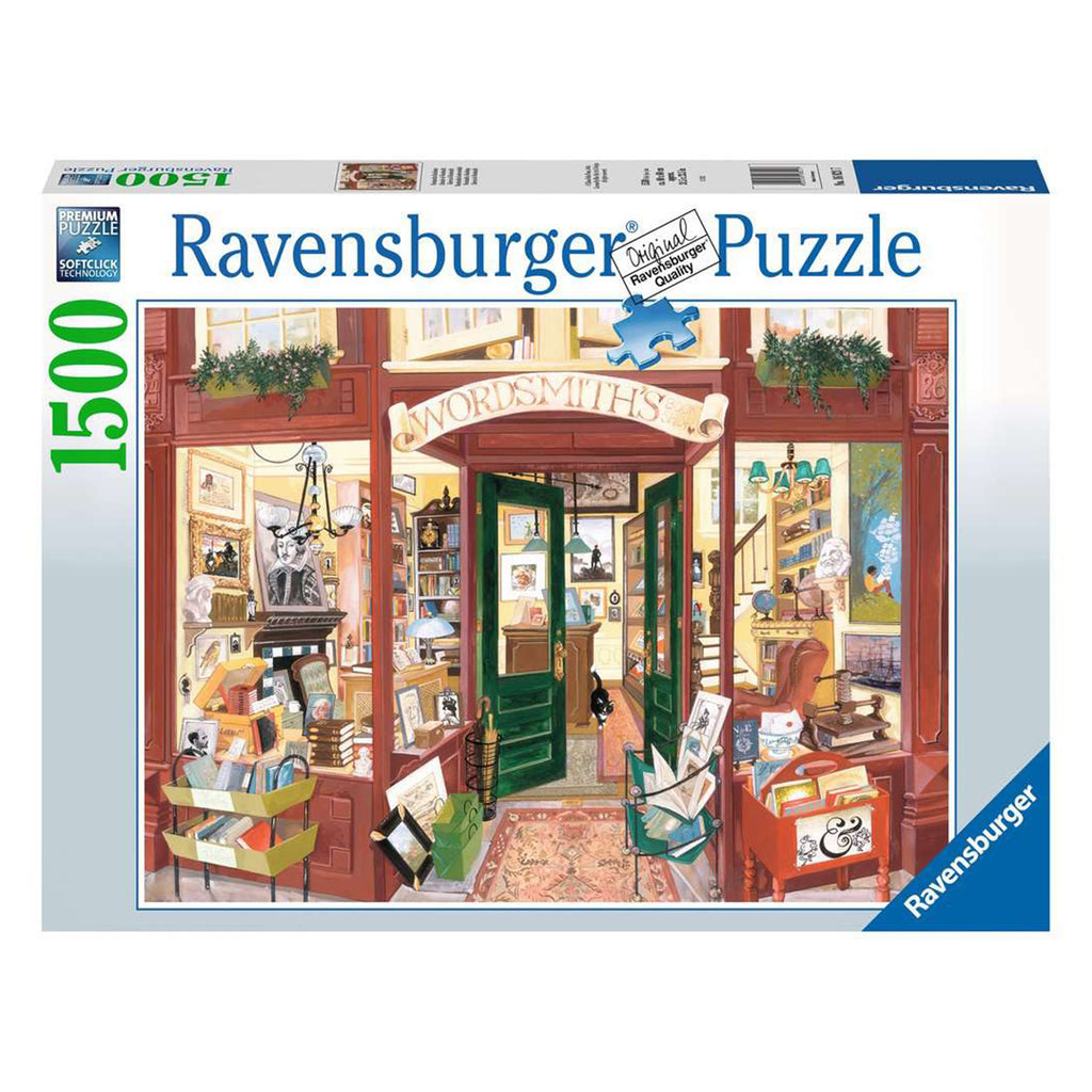 Ravensburger Wordsmith's Bookshop 1500 Piece Puzzle