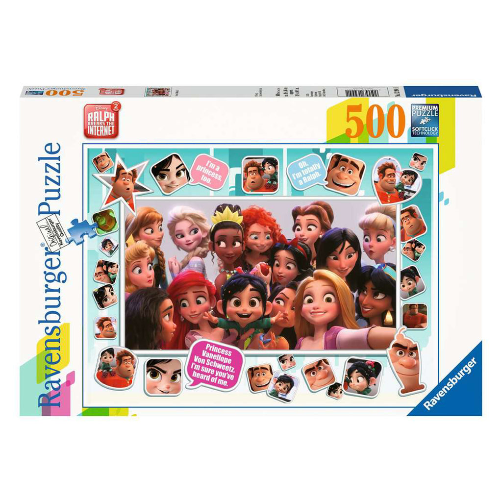 Ravensburger Wreck It Ralph Princesses 500 Piece Puzzle