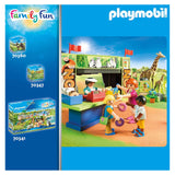 Playmobil Family Fun Rhino With Calf Building Set 70357 - Radar Toys