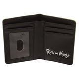 Rick And Morty Pickle Rick Vertical Bi-Fold Wallet - Radar Toys