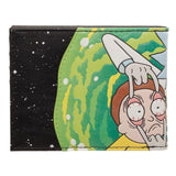 Rick And Morty Portal Space Bi-Fold Wallet - Radar Toys
