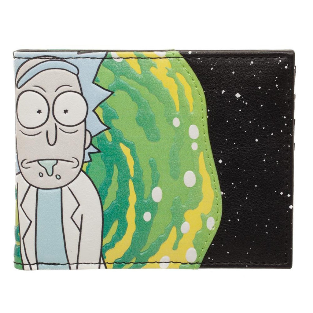Rick And Morty Portal Space Bi-Fold Wallet