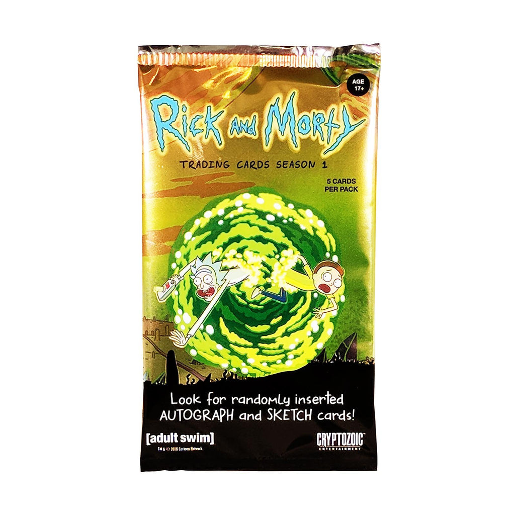 Rick And Morty Season 1 Trading Cards Booster Pack