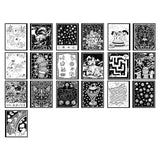 Rose Art Original Fuzzy Poster 8 Page Activity Book - Radar Toys