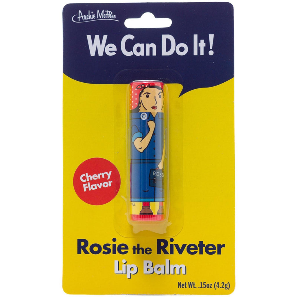 Rosie The Riveter Cherry Flavored Lip Balm