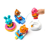 Sago Mini Easy Clean Bath Squirters And Floaties Set - Radar Toys