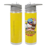 Sanrio Hello Kitty My Hero Academia Yellow 16oz Tritan Water Bottle - Radar Toys