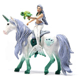 Schleich Bayala Mermaid Riding On Sea Unicorn Animal Figure 42509 - Radar Toys