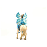 Schleich Eyela Riding On Golden Unicorn Bayala Figure 42508 - Radar Toys