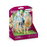 Schleich Eyela Riding On Golden Unicorn Bayala Figure 42508 - Radar Toys
