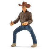 Schleich Farm Team Roping With Cowboy Set 41418 - Radar Toys