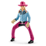 Schleich Farm World Barrel Racing With Cowgirl Set 41417 - Radar Toys