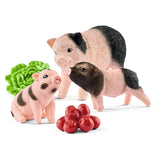 Schleich Farm World Mother Pig and Piglets Figure Set 42422 - Radar Toys