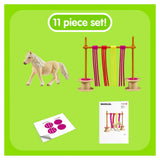 Schleich Farm World Pony Curtain Obstacle Set 42484 - Radar Toys