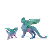 Schleich Flower Dragon And Baby Bayala Figure Set 70592 - Radar Toys