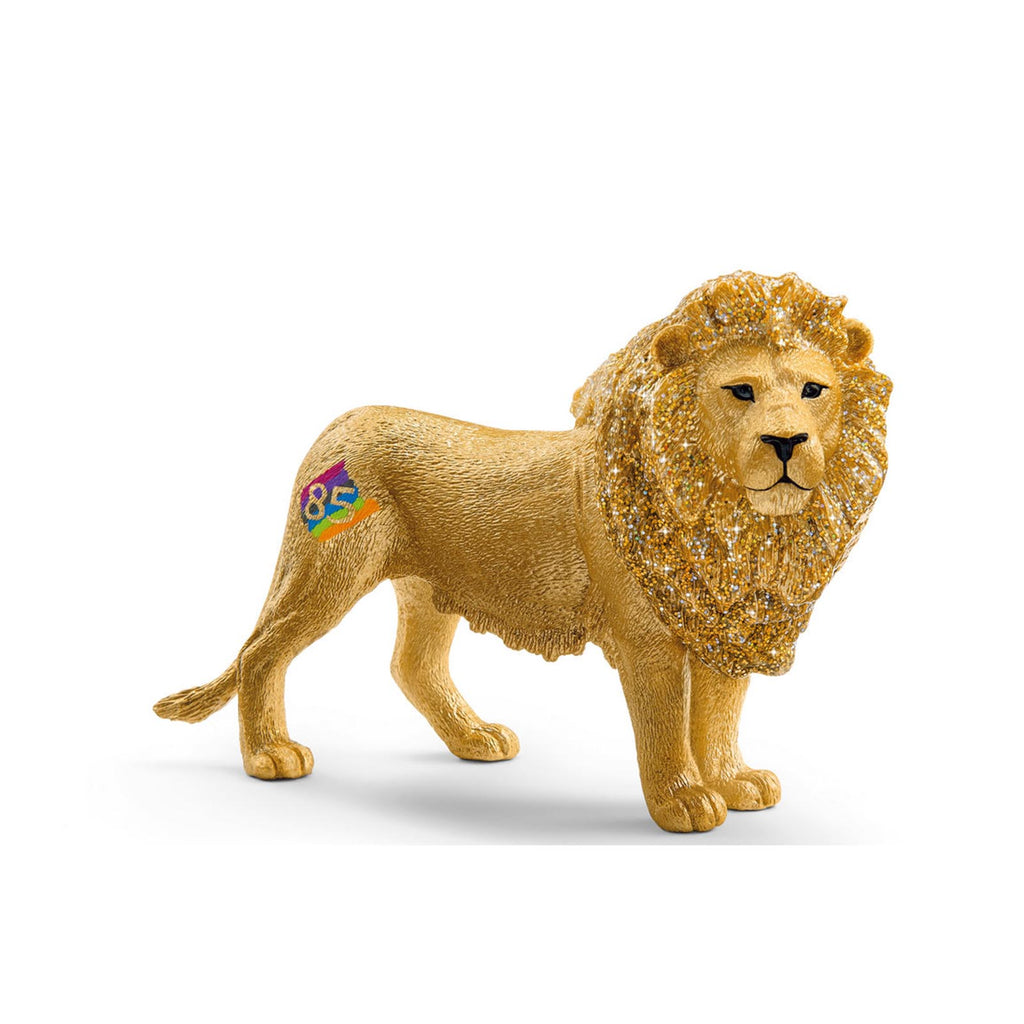 Schleich Lion Special Gold Edition 85 Years Animal Figure - Radar Toys