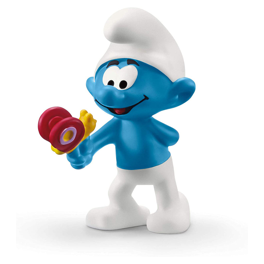 Schleich Smurf With Butterfly Figure 20818 - Radar Toys