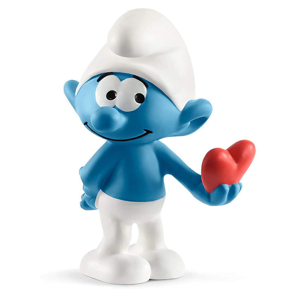 Schleich Smurfs Smurf With Heart Figure 20817