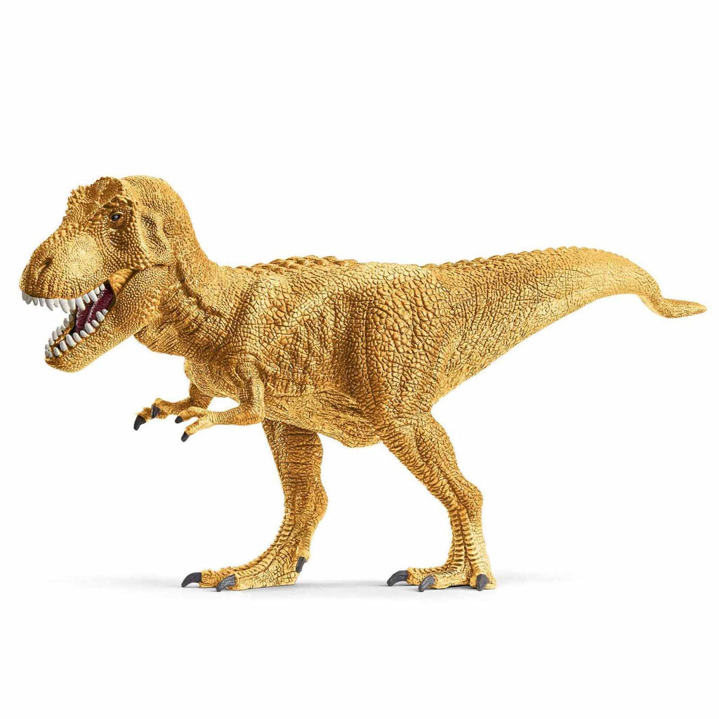 Schleich Tyrannosaurus Rex Gold Dinosaur Figure 72122