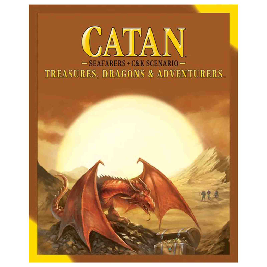 Settlers Of Catan Treasure Dragon And Adventurers Scenario Add On Board Game