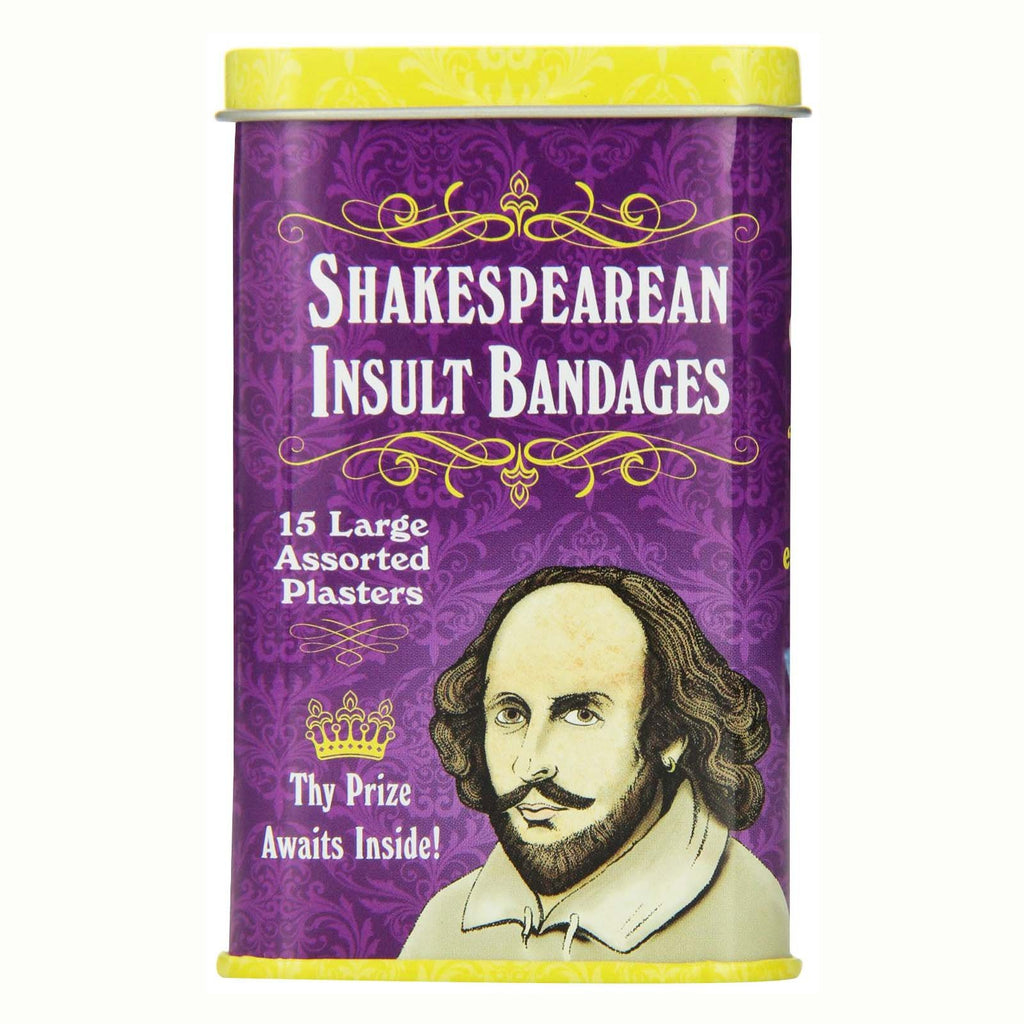 Shakespearean Insult 15 Large Assorted Bandages
