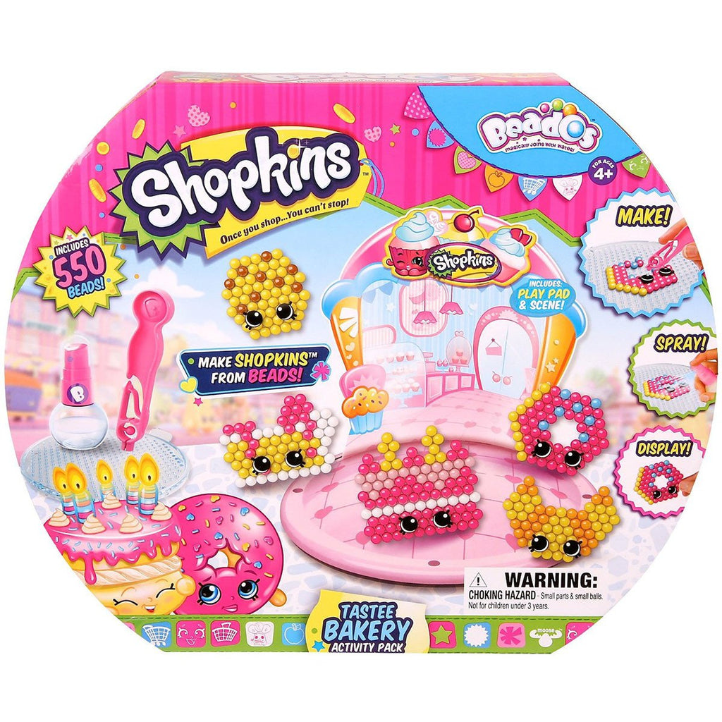 Shopkins Beados Tastee Bakery Activity Pack - Radar Toys