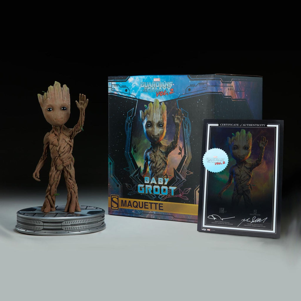 Sideshow Guardians Of The Galaxy Vol 2 Baby Groot Marquette Figure