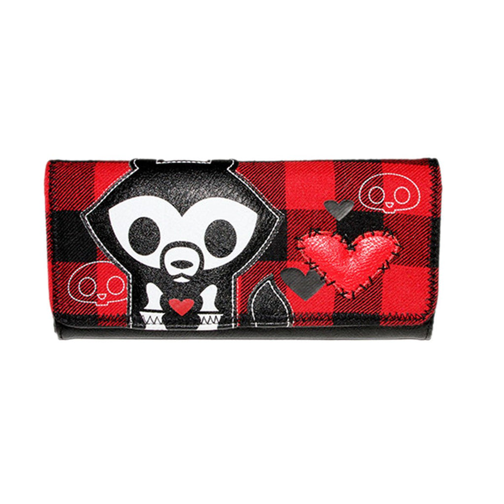 Skelanimals Jae Plaid Wallet