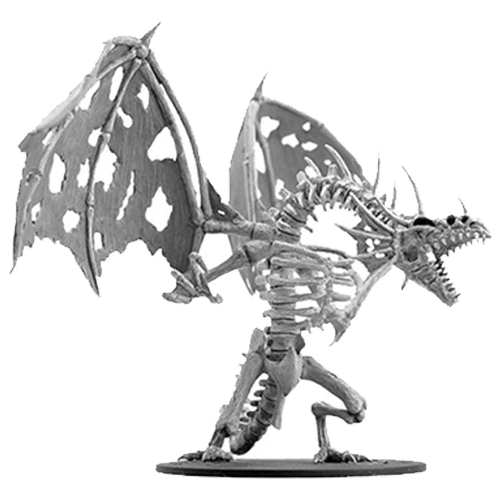 Pathfinder Battles Deep Cuts Unpainted Gargantuan Skeletal Dragon Miniature - Radar Toys