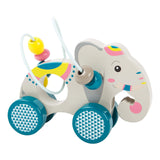 Small Foot Push Along Animal With Beads Jungle Set - Radar Toys