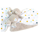 Snug Hugs Grey Elephant Small Plush Blanky - Radar Toys