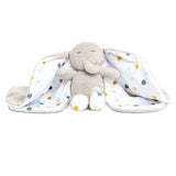 Snug Hugs Grey Elephant Small Plush Blanky - Radar Toys